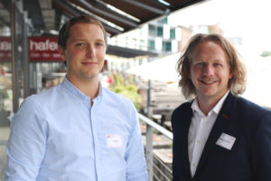 Die Referenten Jan Bömer (shopware) und Daniel Terwesche (ballo.digital).