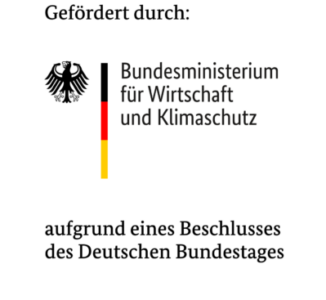Gefördert durch: Bundesministerium für Wirtschaft und Umweltschutz aufgrund eines Beschlusses des deutschen Bundestags.